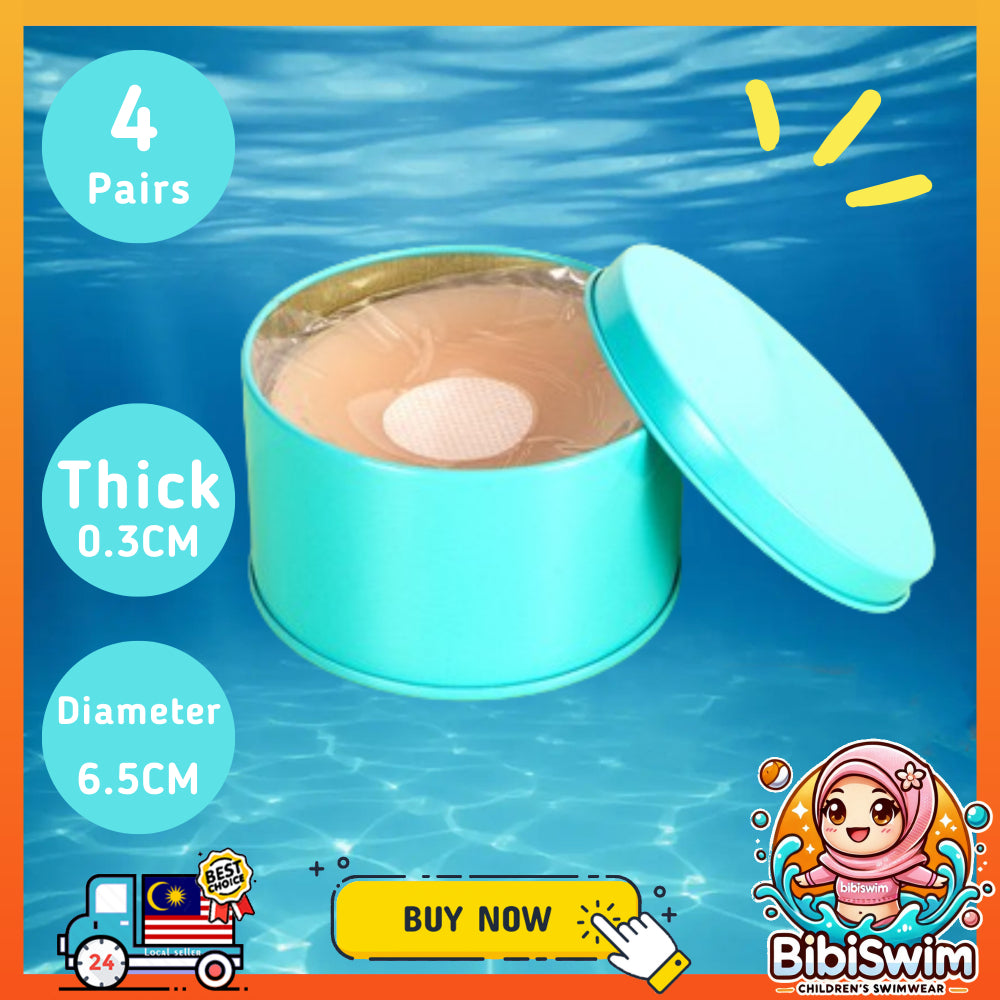 BIBISWIM StickOn Swim Nipple Covers