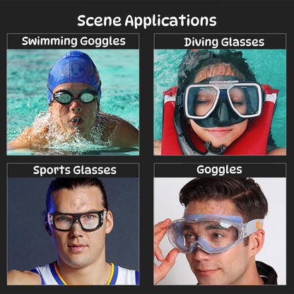 BIBISWIM Clear Swim Goggles Spray