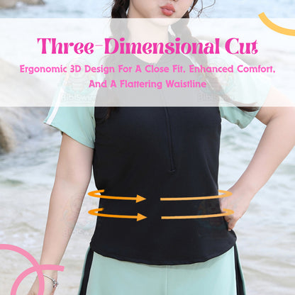 BIBISWIM Plus Size Swim Set