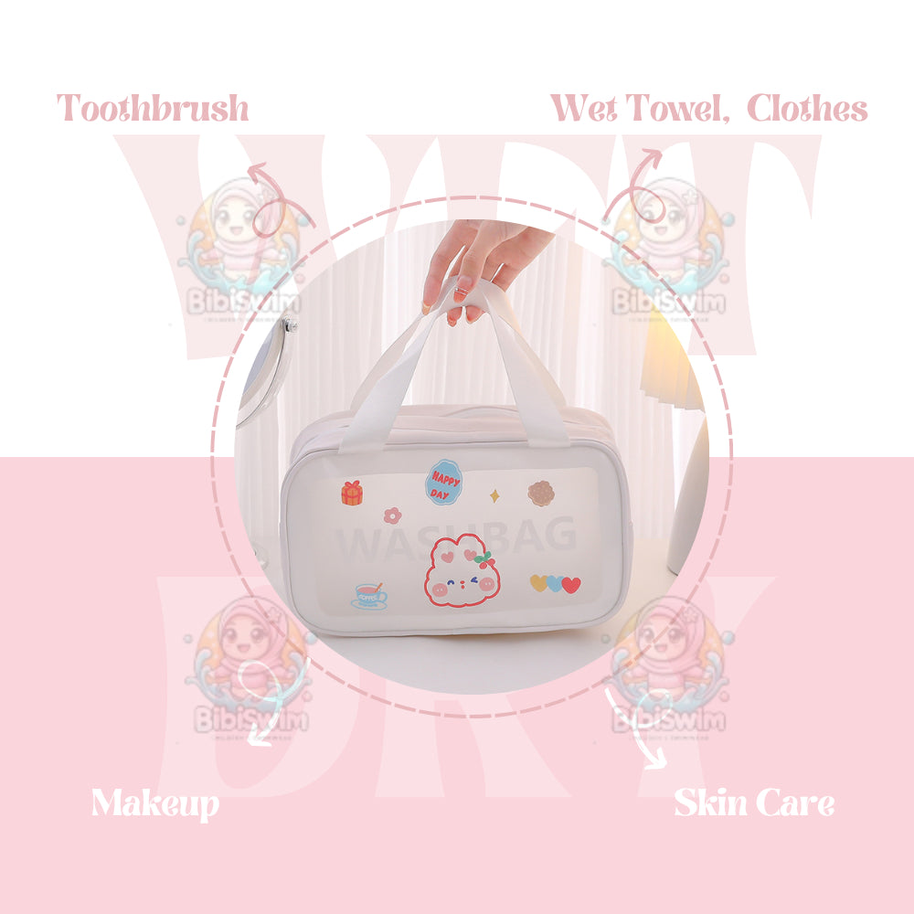 BIBISWIM Waterproof Toilet Pouch