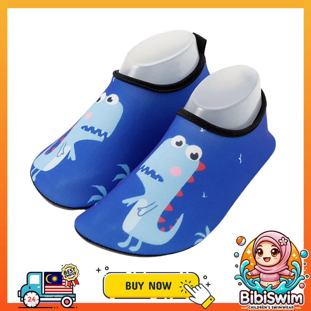 BIBISWIM Anti-Slip Kids Swim Shoes