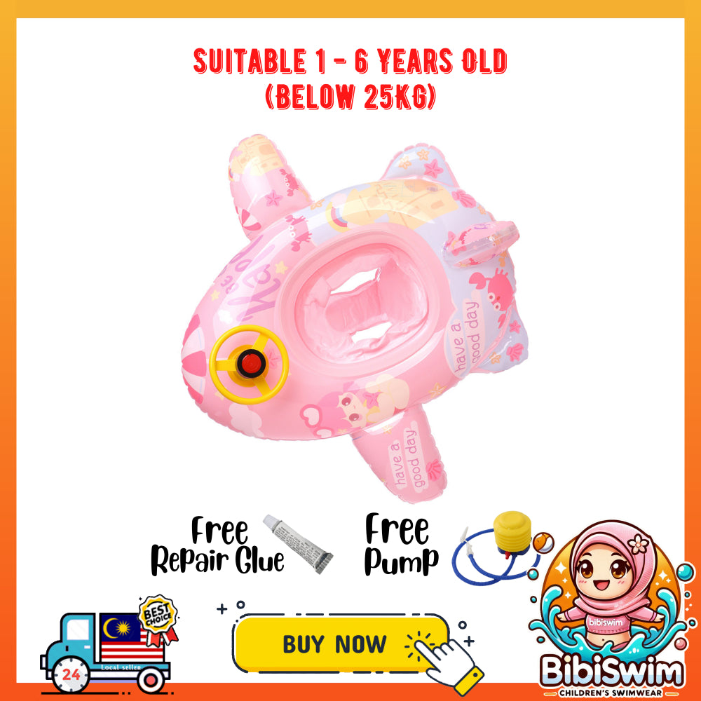 BIBISWIM Kids Swim Ring 17 Designs