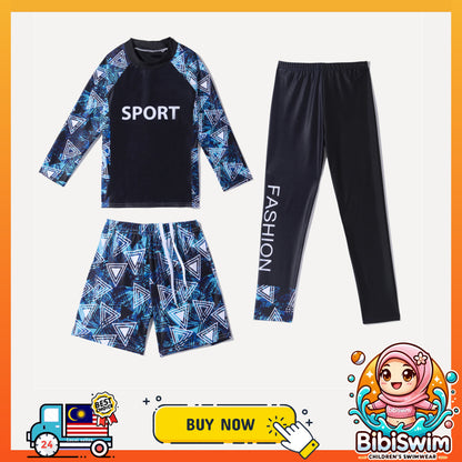 BIBISWIM UPF 50 Kids 3Pc Swim Set
