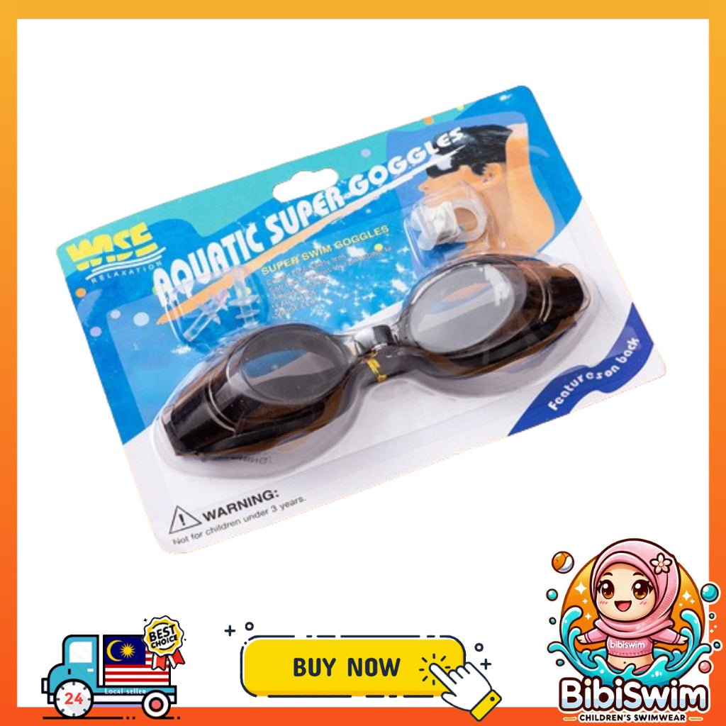 BIBISWIM Kids Swim Goggles AntiFog 3-12