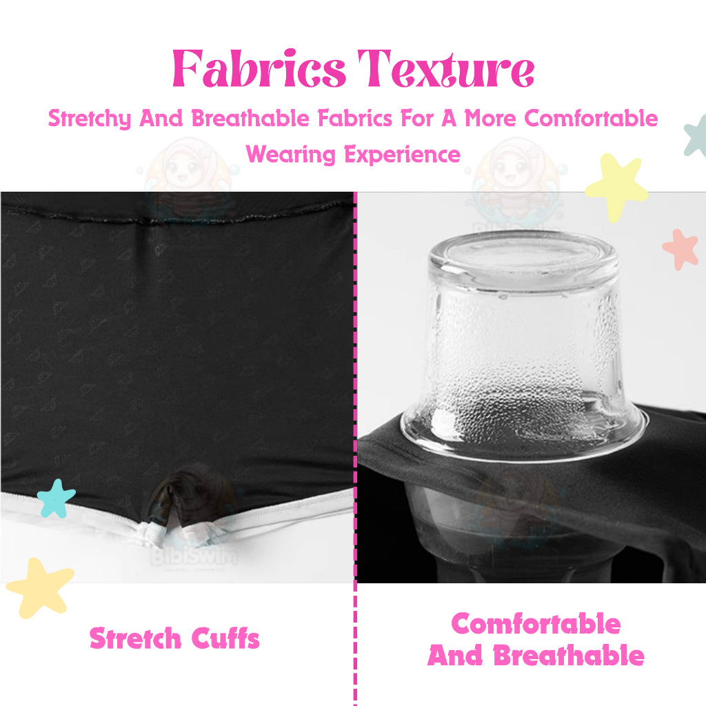 BIBISWIM Modest 3-Piece Swim Set