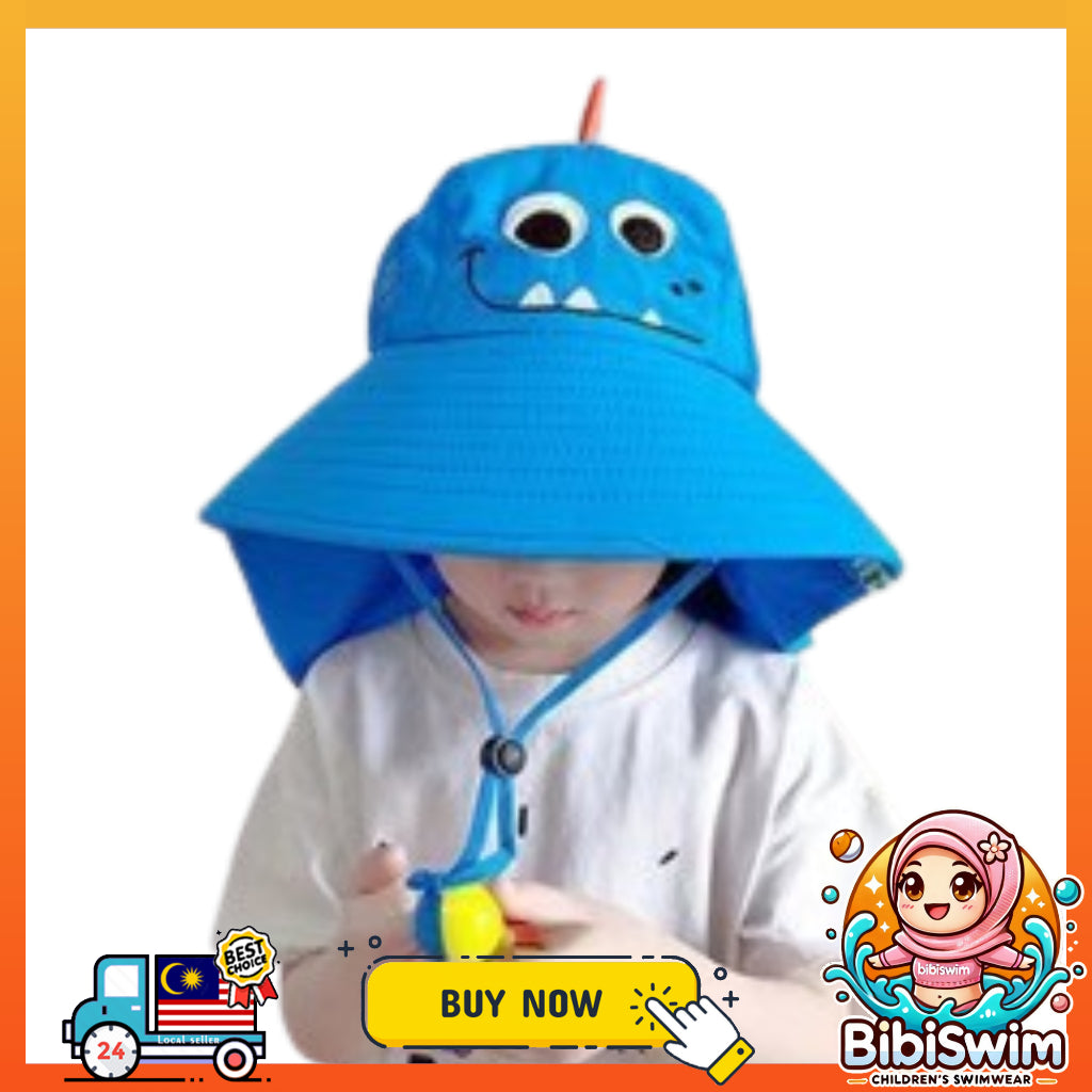 BIBISWIM UPF 50 Kids Sun Hat