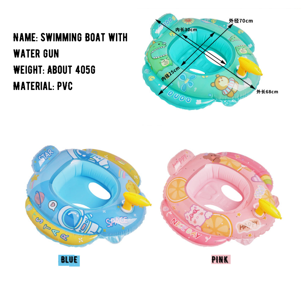 BIBISWIM Kids Swim Float Boat