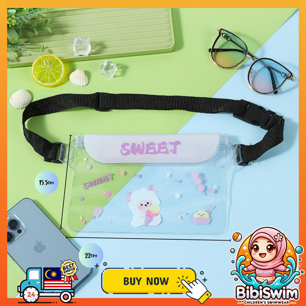 BIBISWIM Swim Phone Waist Pouch