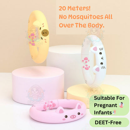 BIBISWIM Baby-Safe Mosquito Repellent Bracelet