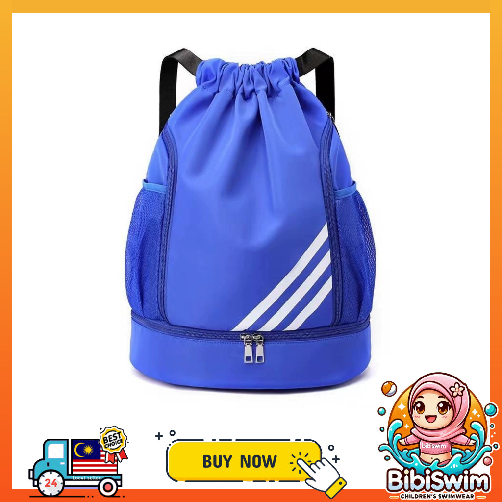 BIBISWIM Kids Wet Dry Swim Bag