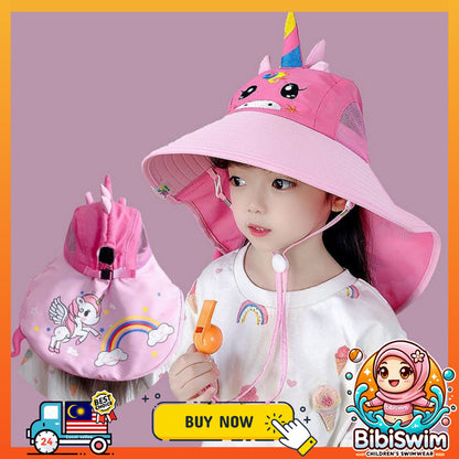 BIBISWIM UPF 50 Kids Sun Hat