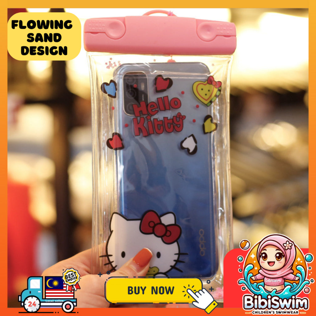 BIBISWIM Cartoon Waterproof Phone Pouch