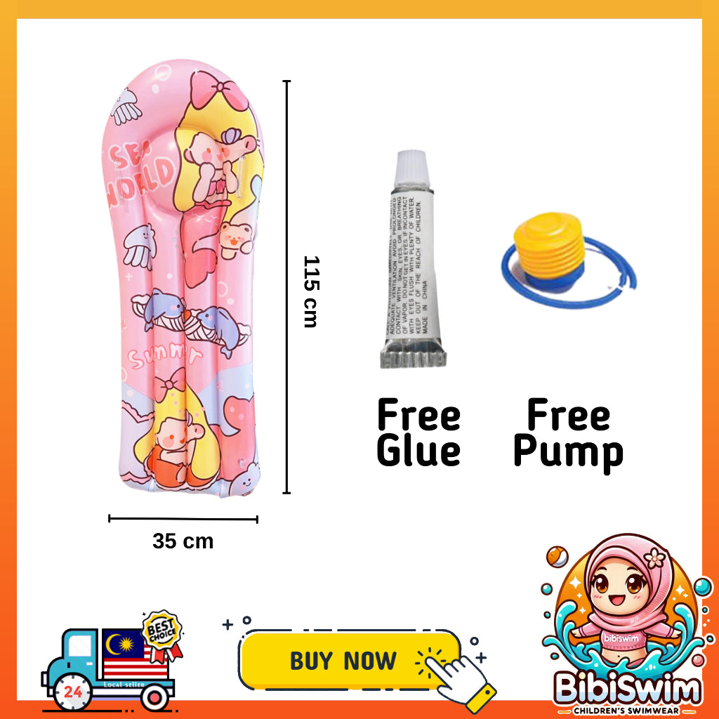 BIBISWIM Kids Pool Float Mattress Pump