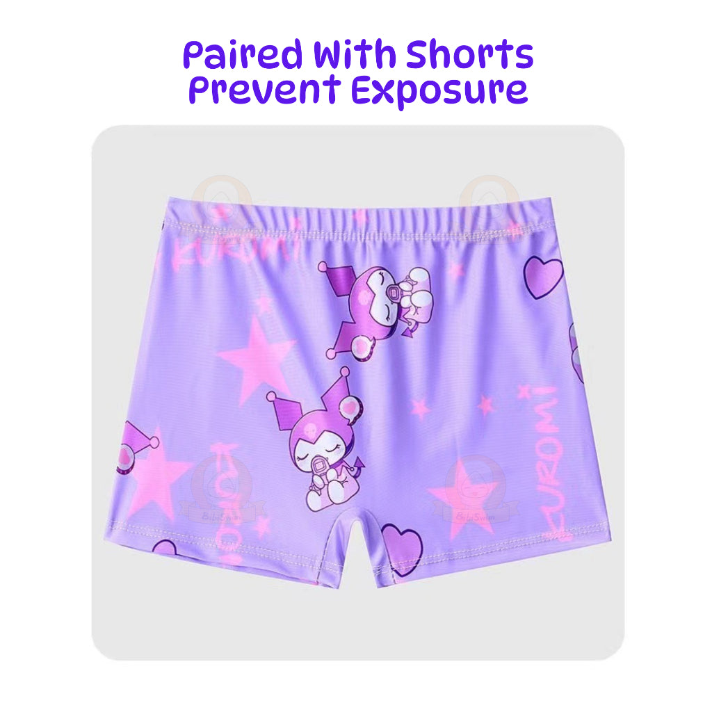 BIBISWIM Kuromi Quick-Dry Swimsuit Set