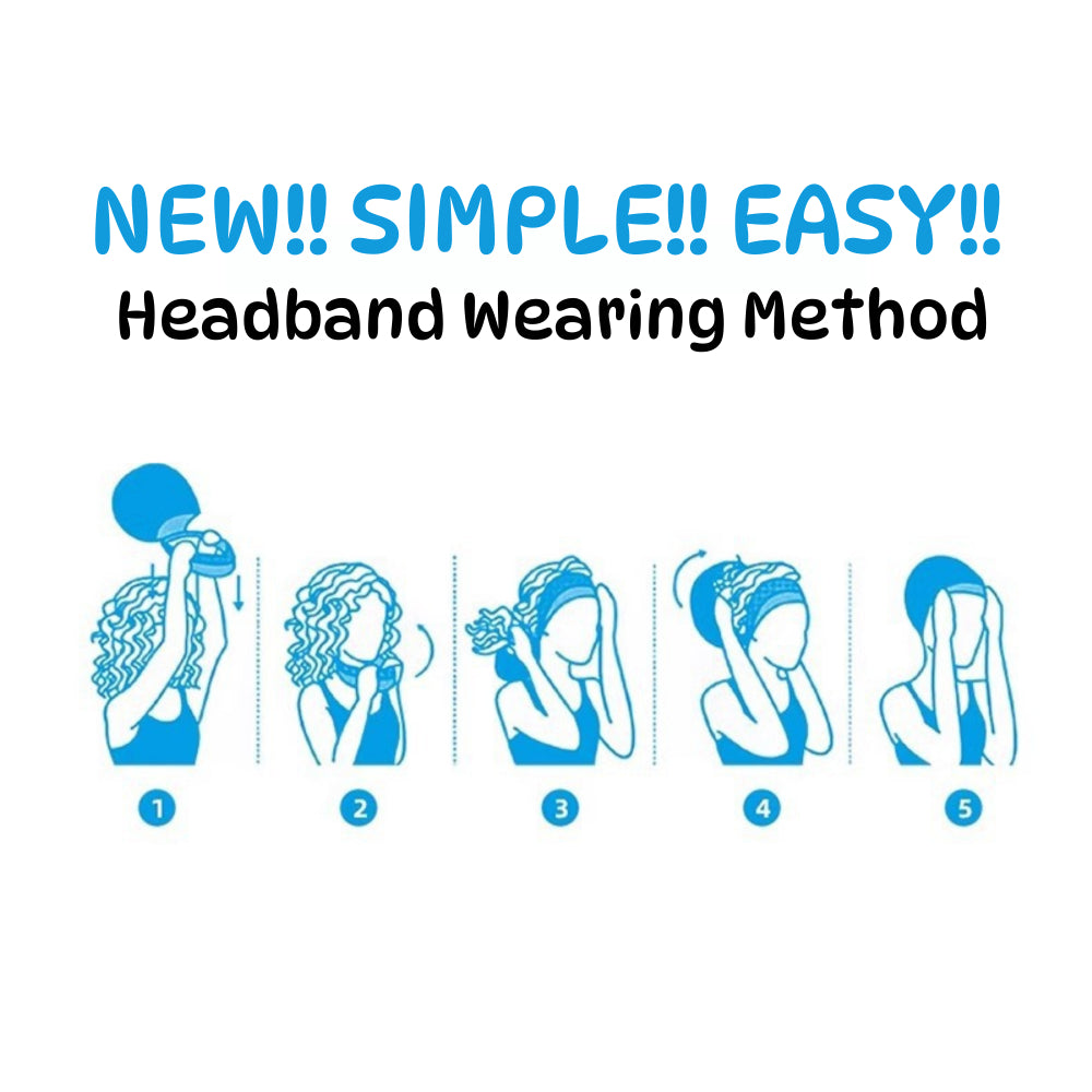 BIBISWIM Long Hair Swim Cap