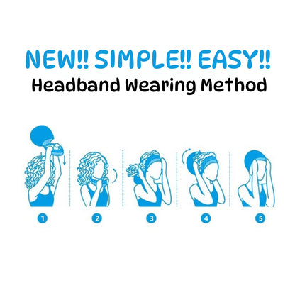 BIBISWIM Long Hair Swim Cap