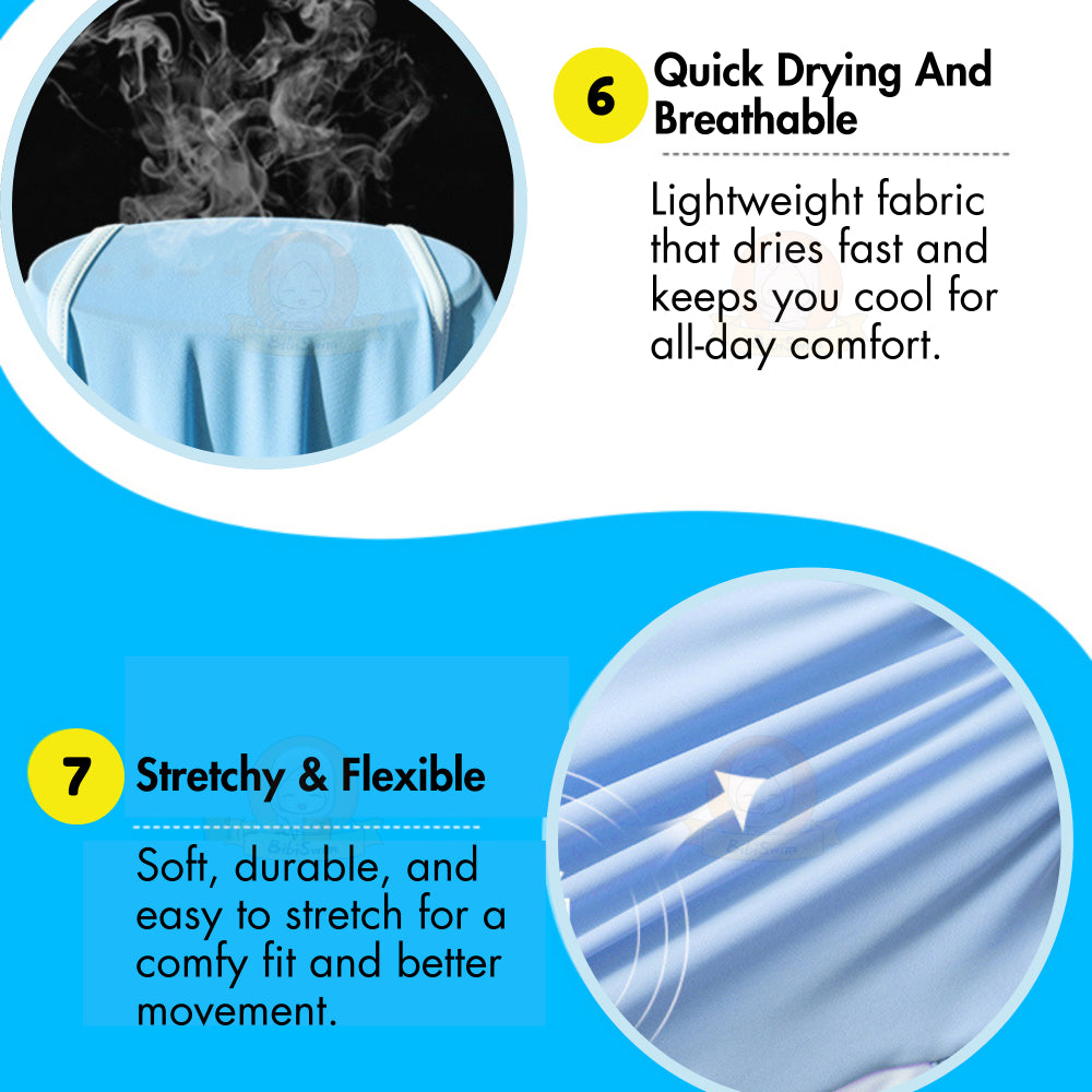 BIBISWIM Dino Shark Swim Set