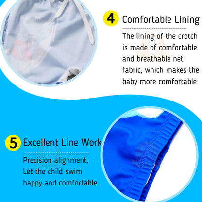 BIBISWIM Dino Shark Swim Set