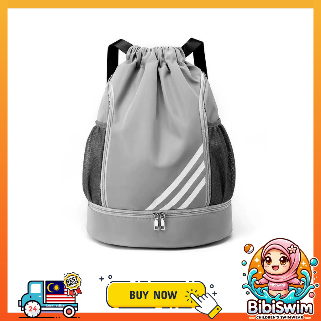 BIBISWIM Kids Wet Dry Swim Bag