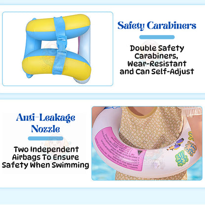 BIBISWIM Kids Swim Vest Ring