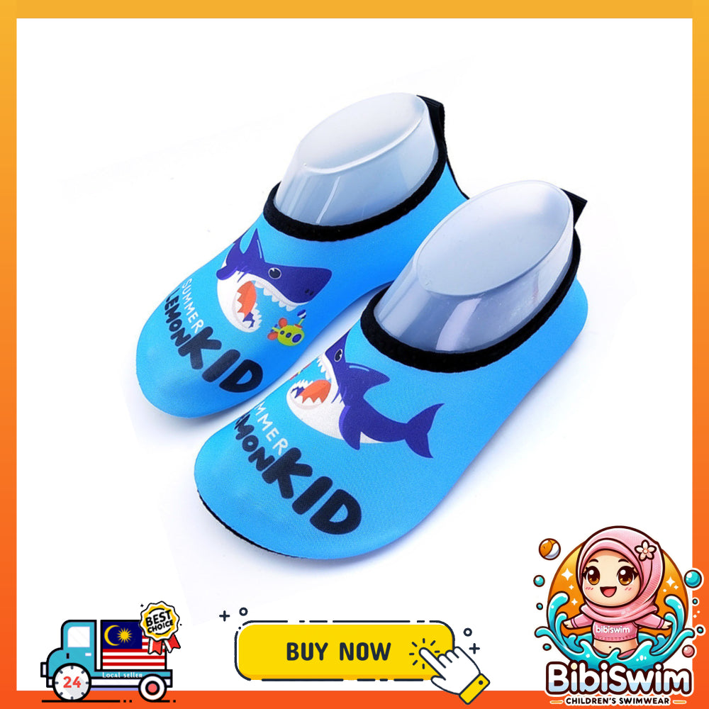 BIBISWIM Anti-Slip Kids Swim Shoes