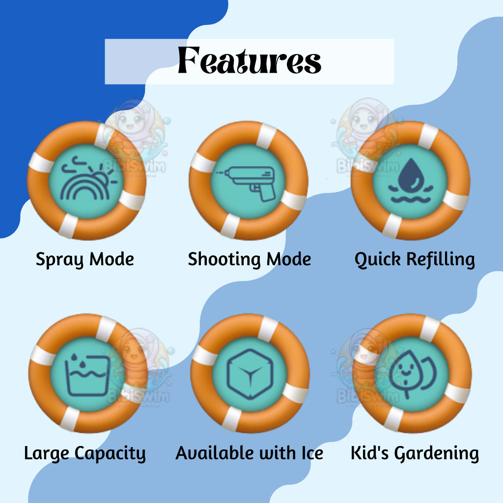 BIBISWIM Dual Mode Super Soaker