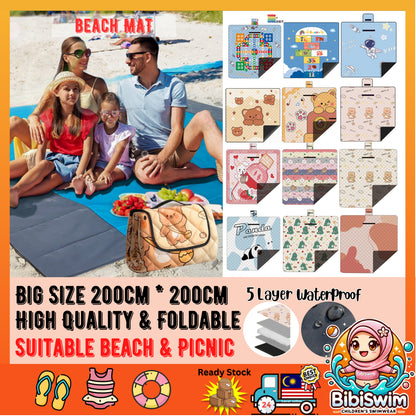 BIBISWIM Foldable Waterproof Picnic Mat