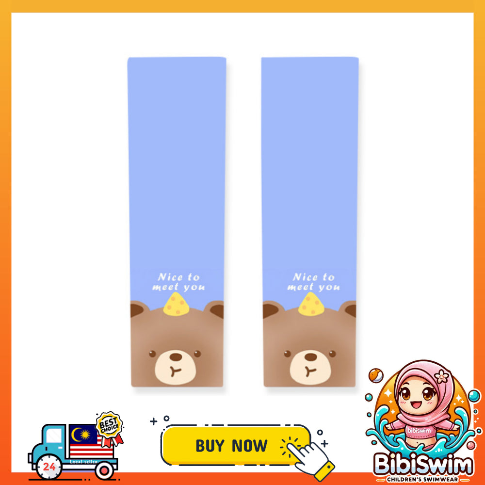 BIBISWIM UV Block Kids Arm Sleeves