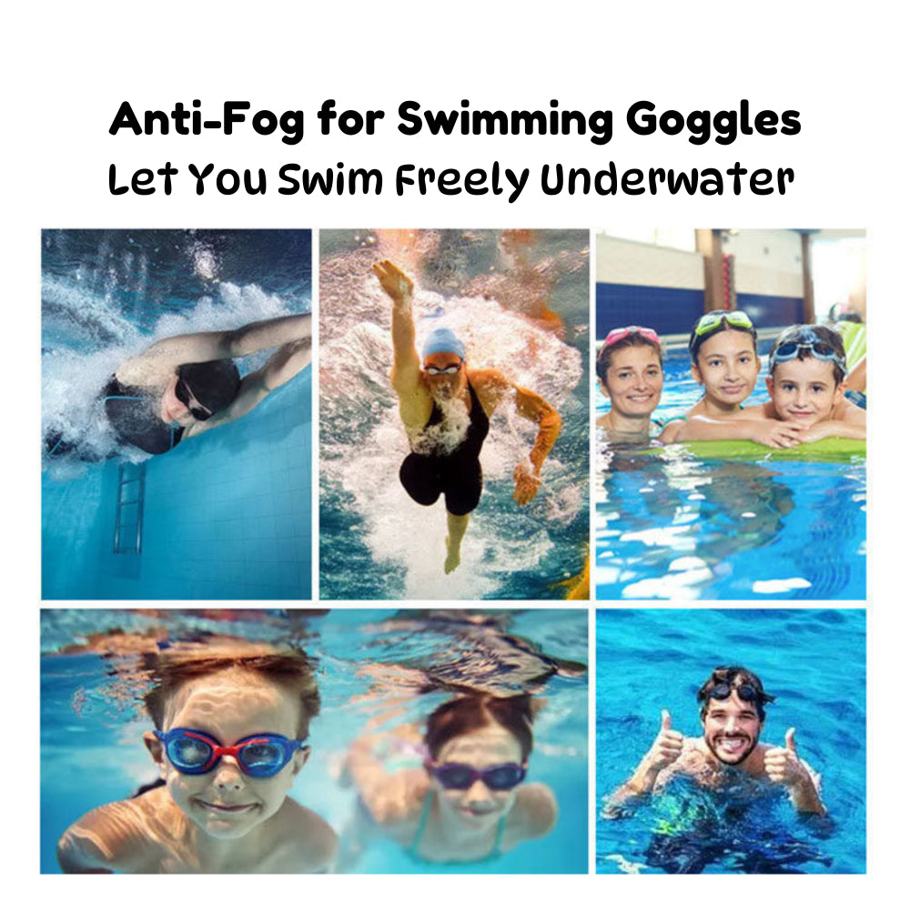 BIBISWIM Clear Swim Goggles Spray
