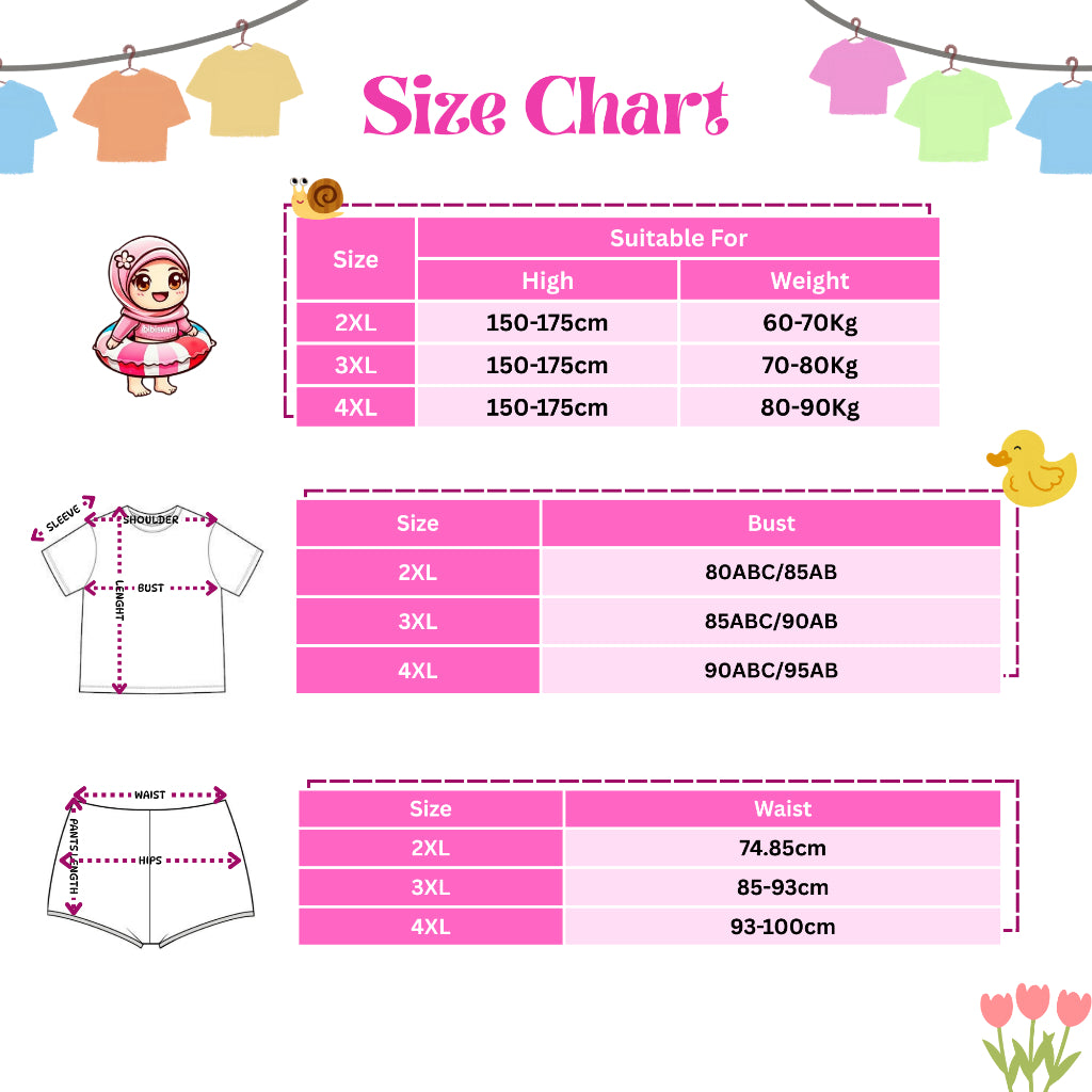 BIBISWIM Plus Size Swim Set