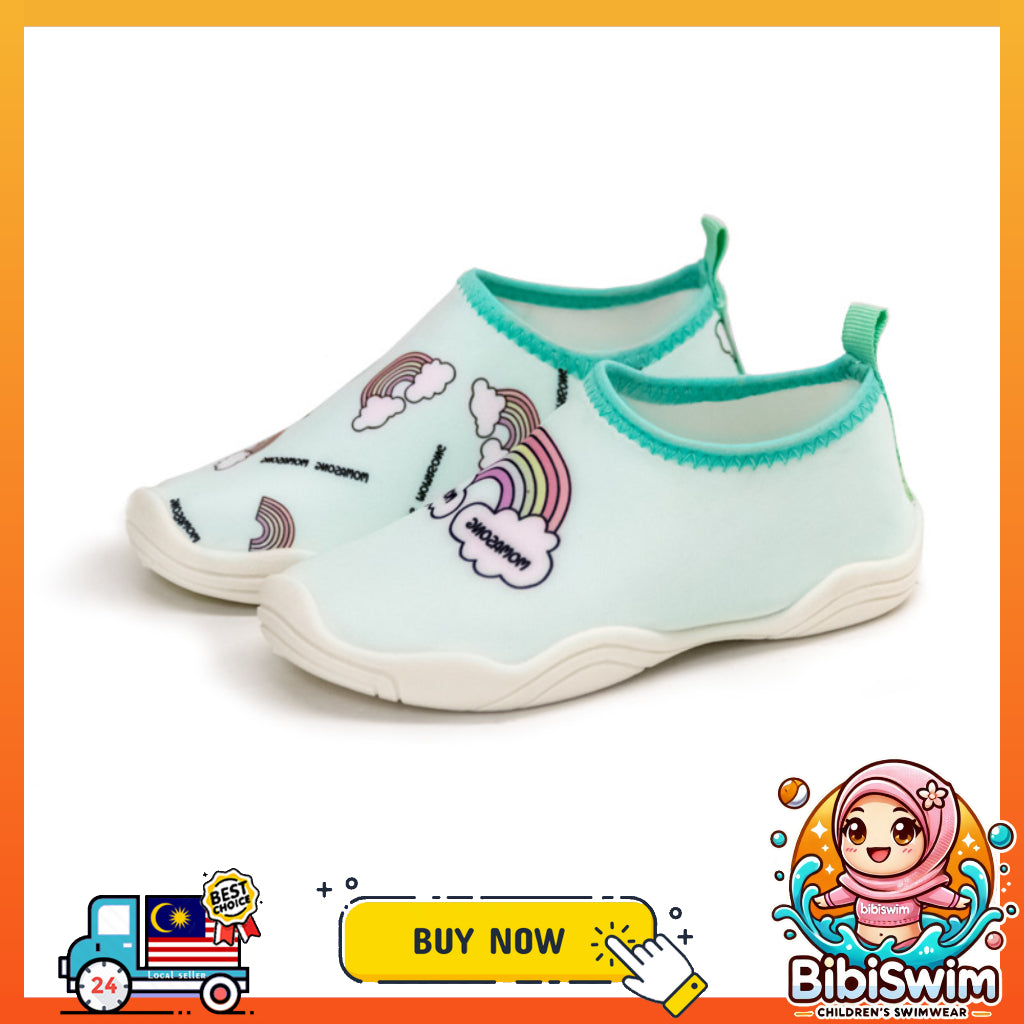 BIBISWIM AquaGrip Kids Swim Shoes