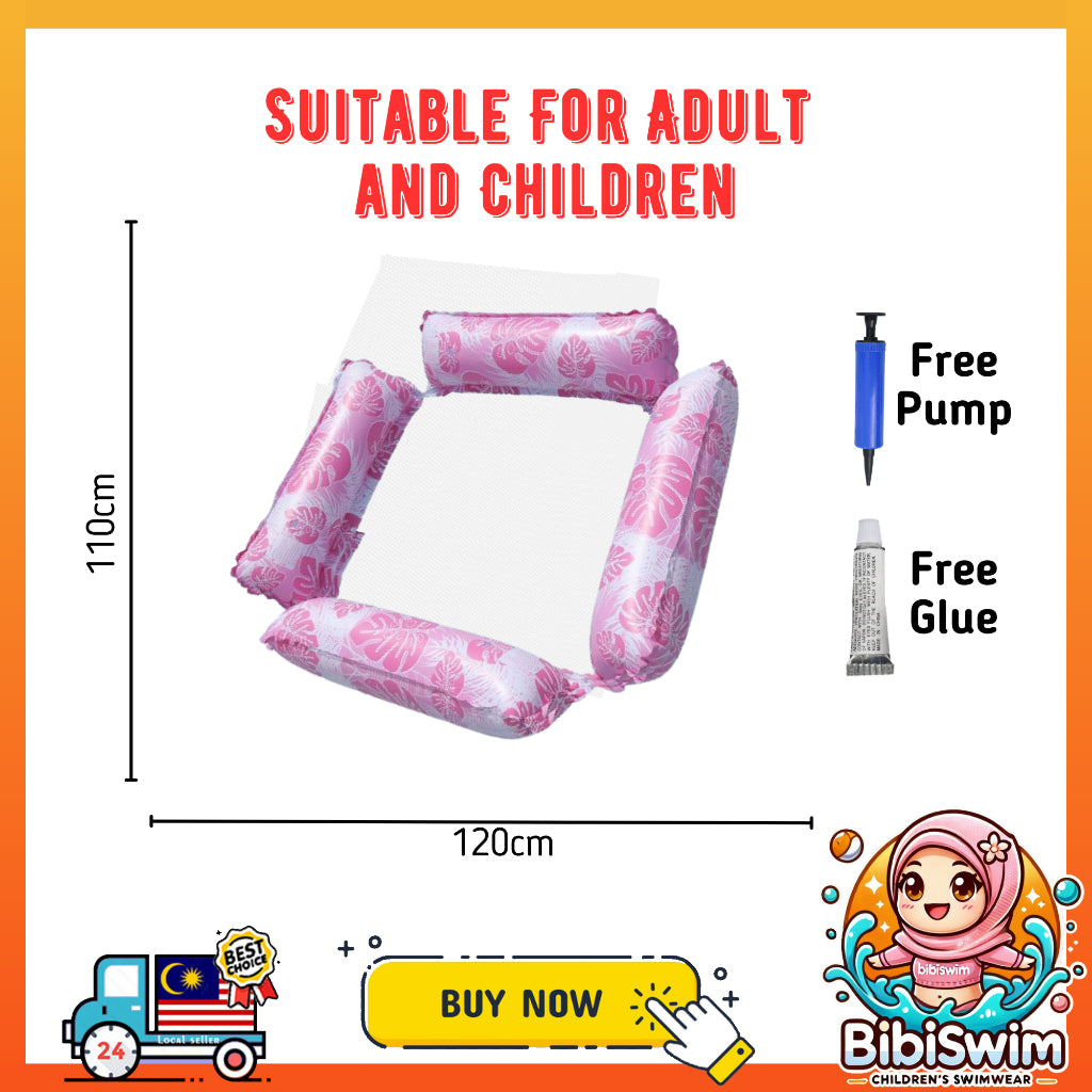 BIBISWIM Inflatable Pool Hammock Chair