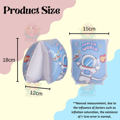 BIBISWIM Kids Swim Arm Floats 15 Designs