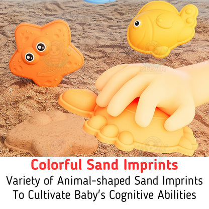 BIBISWIM Kids Sand Castle Builder Set