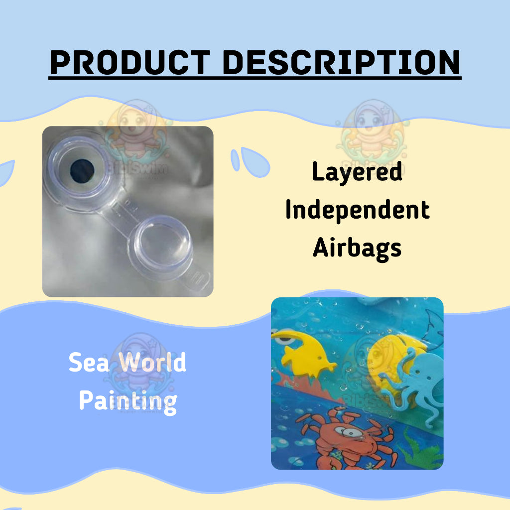BIBISWIM Baby Splash Playmat 9 Designs