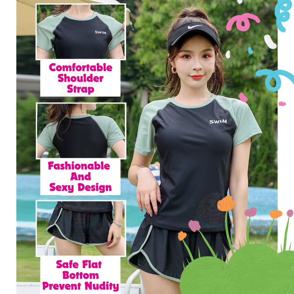 BIBISWIM Push-Up Sporty Swimsuit Set