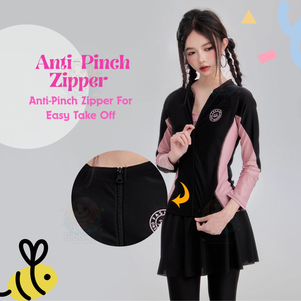 BIBISWIM Modest Swim Set 4pc