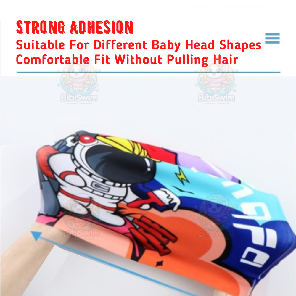 BIBISWIM Kids Swim Cap 12 Animal Designs