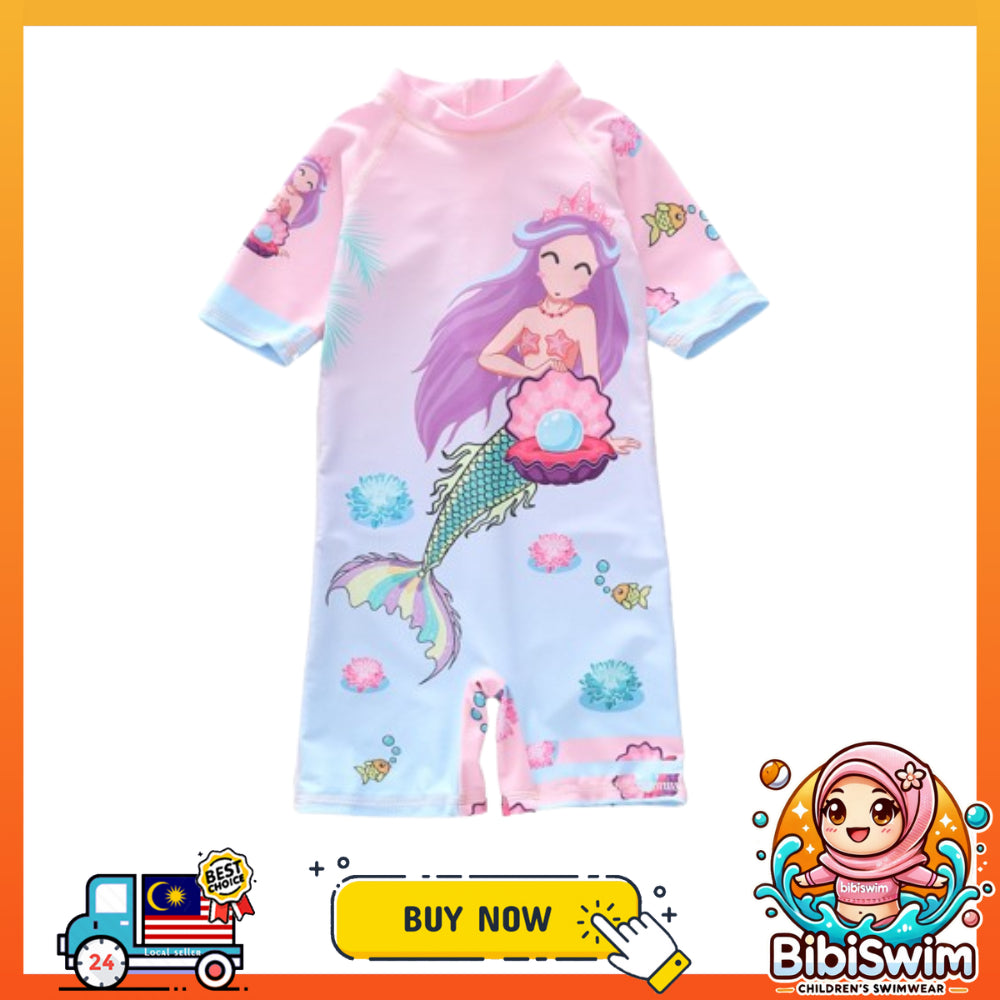 BIBISWIM Mermaid Quick Dry Swimsuit