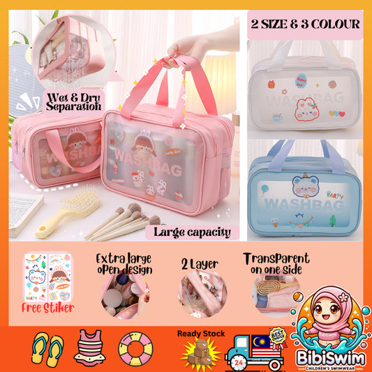 BIBISWIM Waterproof Toilet Pouch