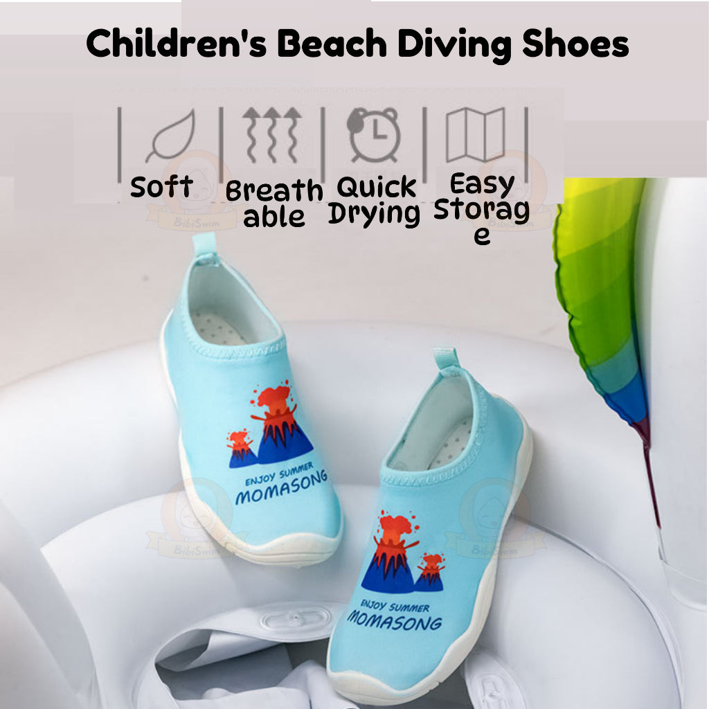 BIBISWIM AquaGrip Kids Swim Shoes