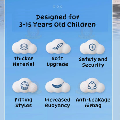 BIBISWIM Kids Inflatable Life Vest
