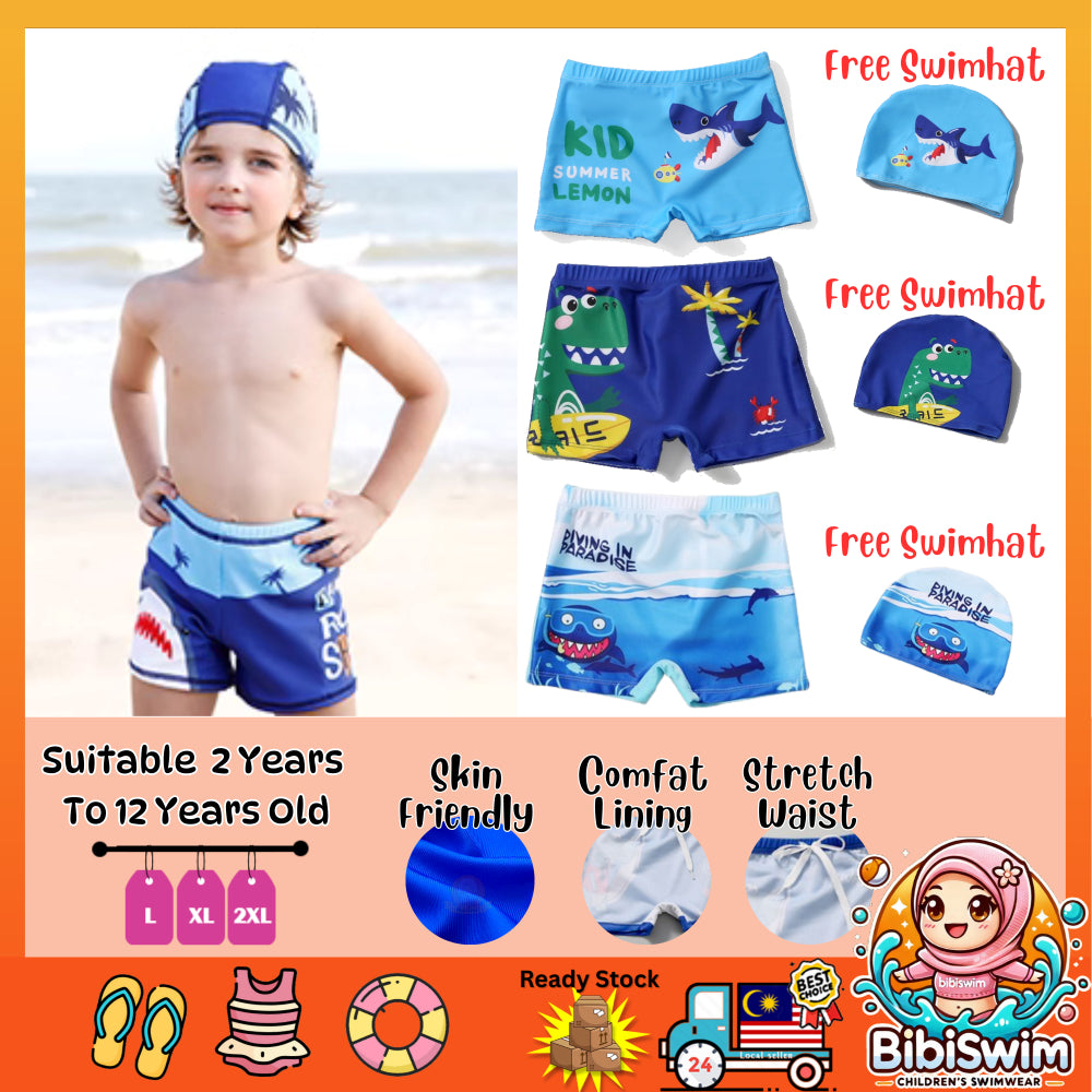 BIBISWIM Dino Shark Swim Set