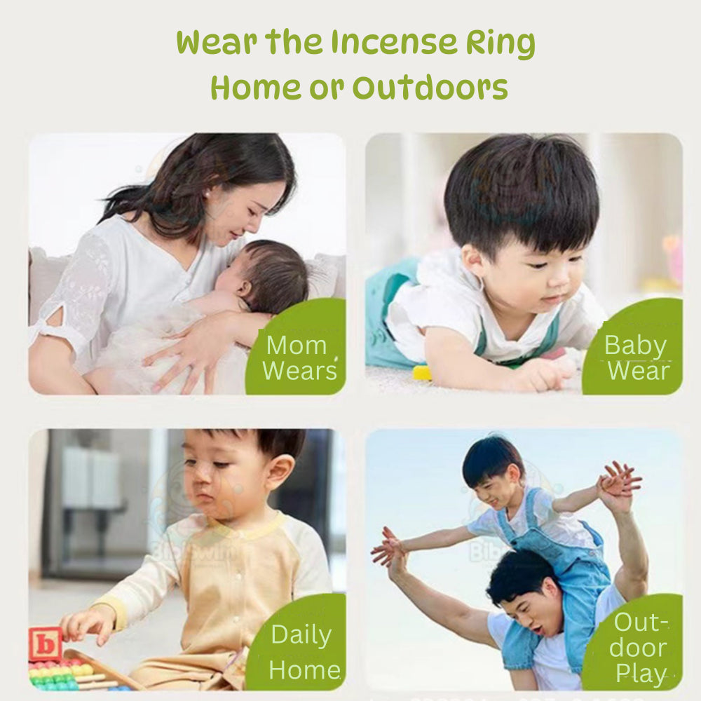 BIBISWIM Baby-Safe Mosquito Repellent Bracelet