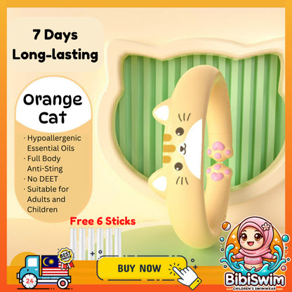 BIBISWIM Baby-Safe Mosquito Repellent Bracelet