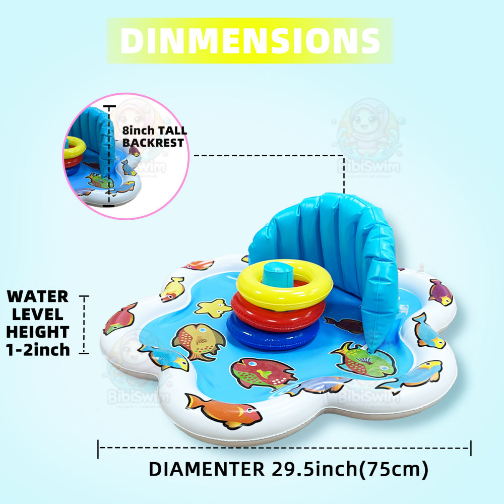 BIBISWIM Baby Training Seat for Feeding Bath