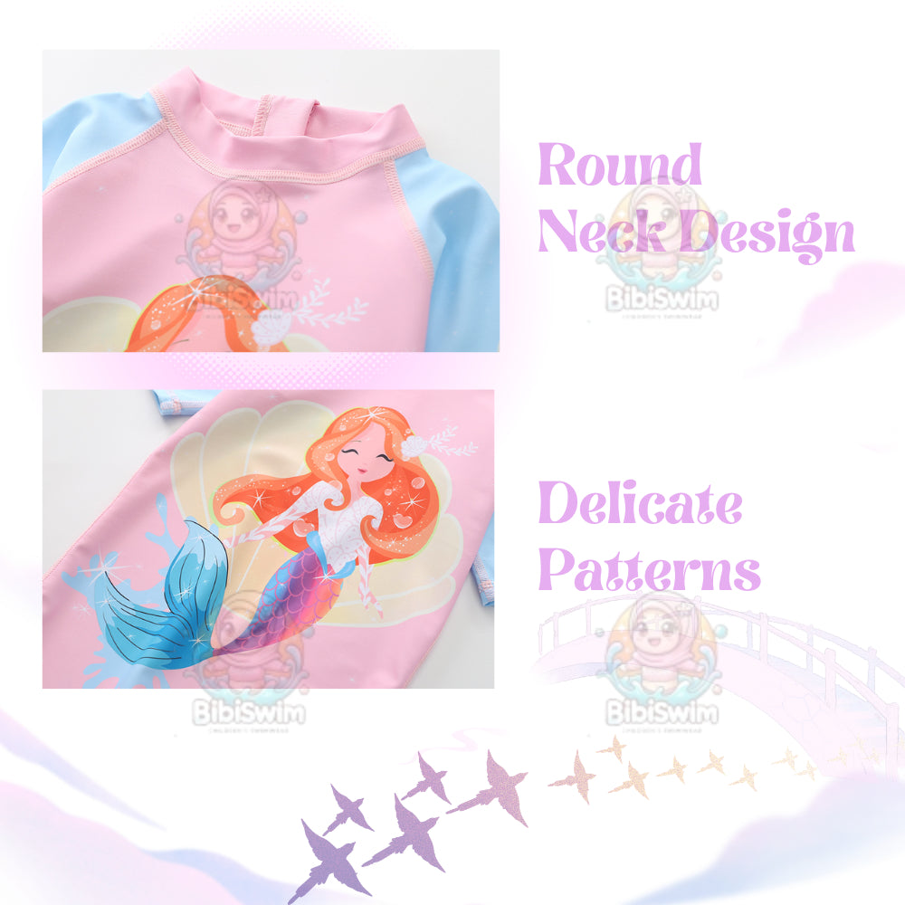 BIBISWIM Mermaid Quick Dry Swimsuit