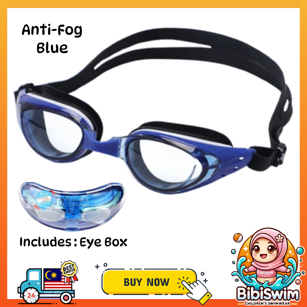 BIBISWIM Anti Fog HD Swim Goggles