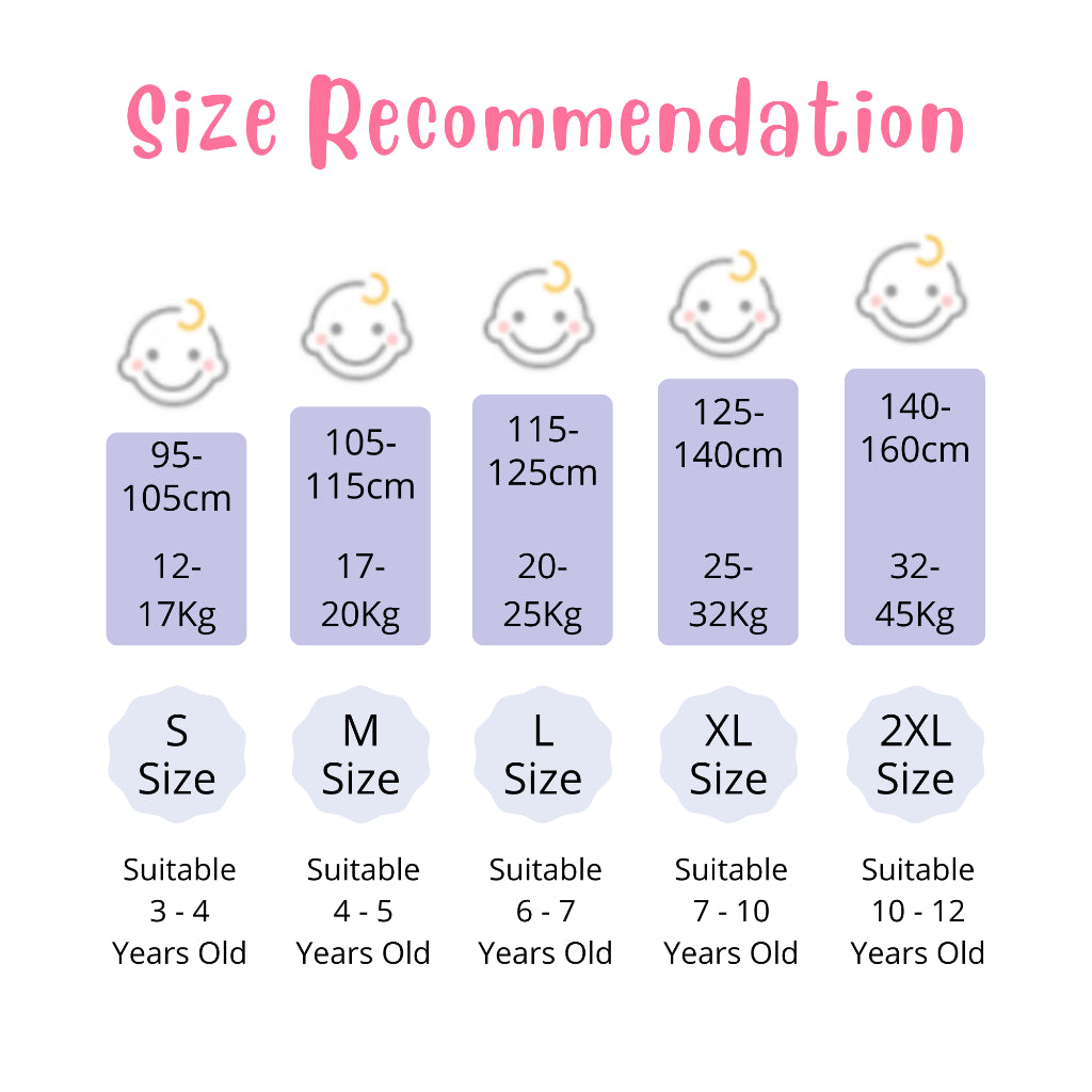 BIBISWIM Mermaid Swim Set 3-12Y