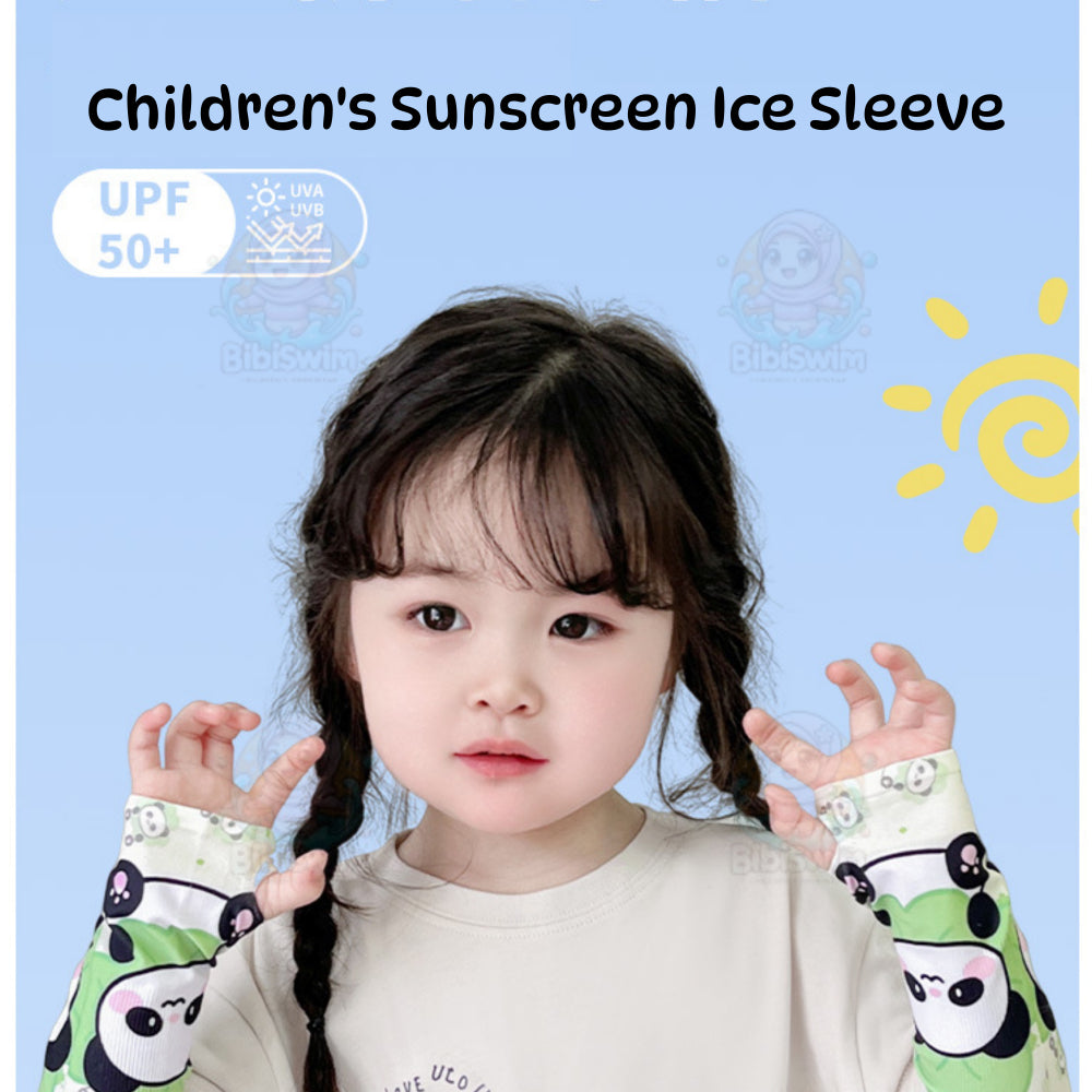 BIBISWIM UV Block Kids Arm Sleeves